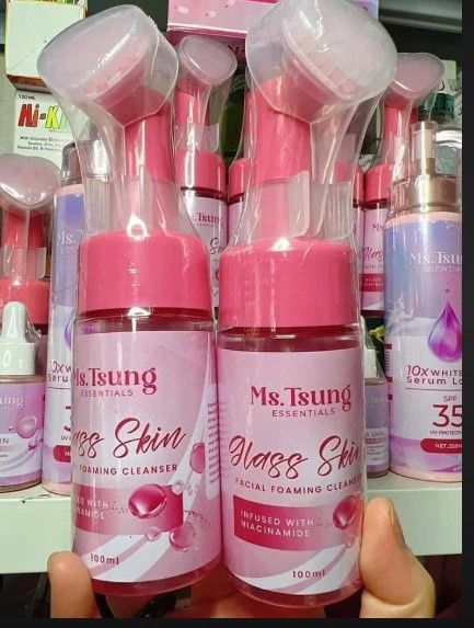 MS.TSUNG FACE WASH  GLASS SKIN FACIAL FOAMING 100ML