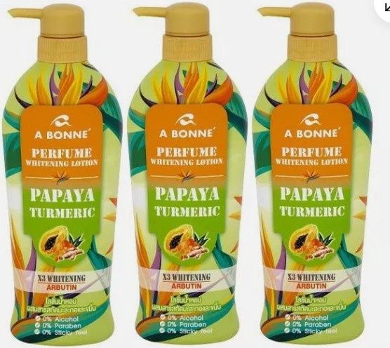 A BONNE PERFUME WHITE PAPAYA TURMERIC LOTION 500ML