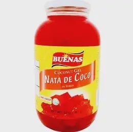 BUENAS COCONUT GEL (NATA) RED 907G (BIG)