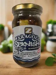 ZARAGOZA SPANISH SARDINES IN CORN OIL  220G