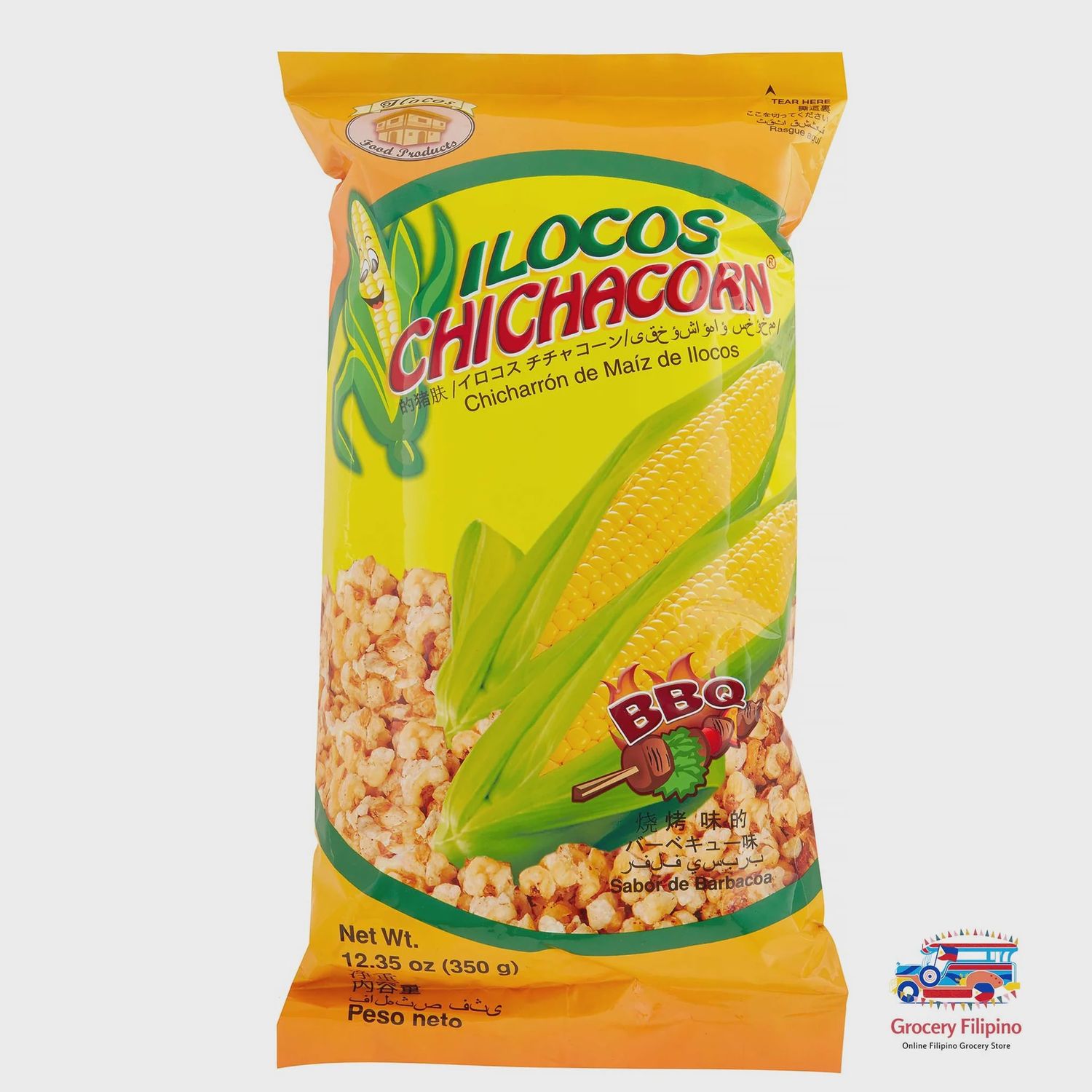 ILOCOS CHICHARON BBQ 350G