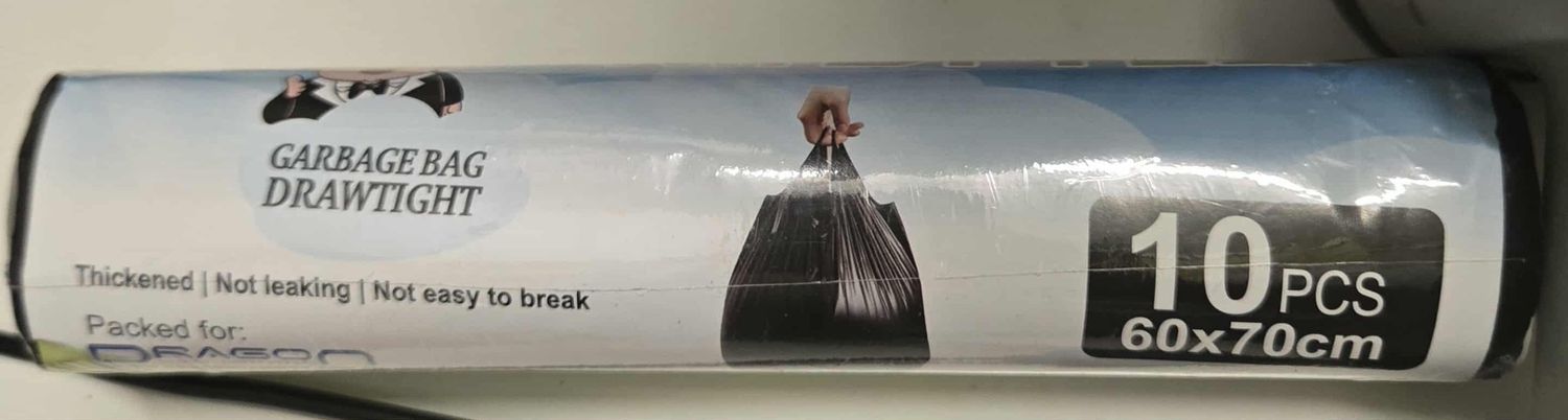 *MYSTYLE GARBAGE BAG  50L 10PCS 60*70CM