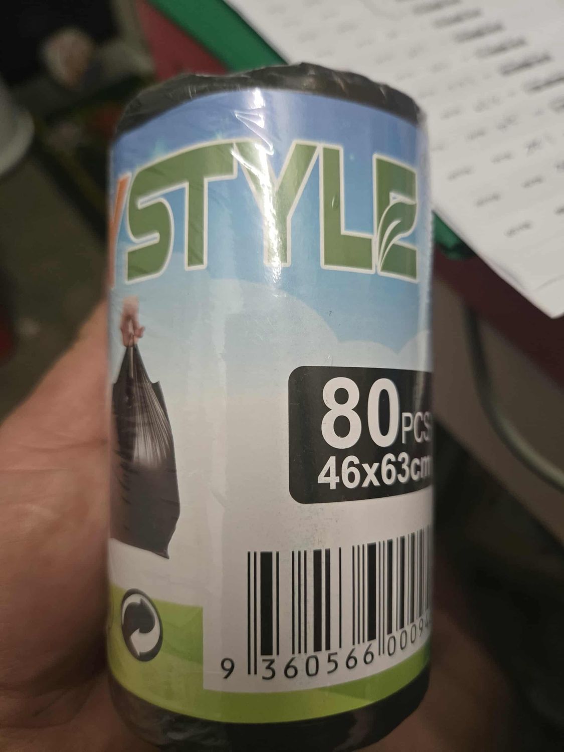 *MYSTYLE GARBAGE BAG 80 PCS 46*63CM