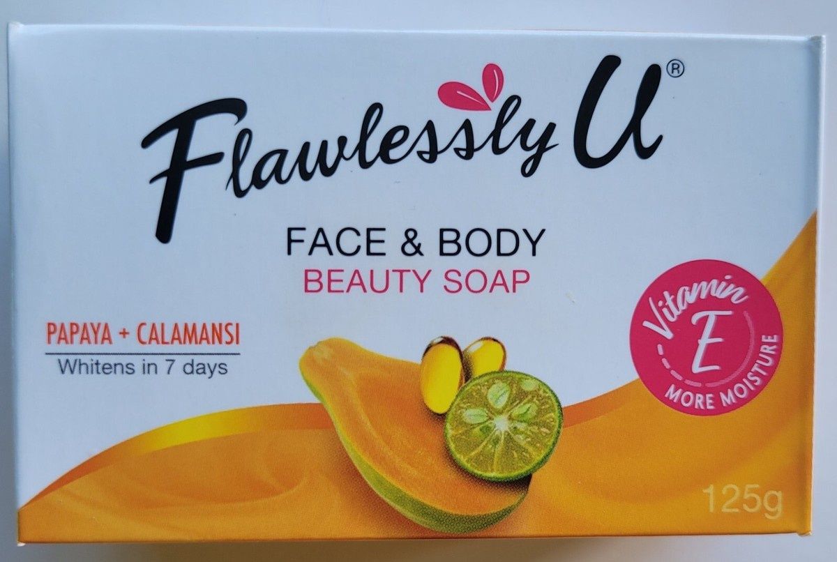 *FLAWLESSLY U SOAP PAPAYA CALAMANSI 125G