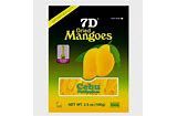 7D DRIED MANGO 100G