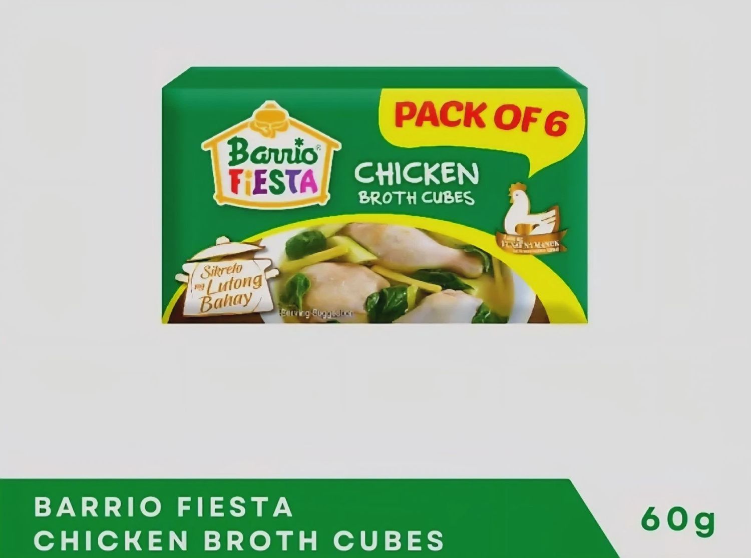 BARRIO FIESTA CHICKEN CUBES 60G