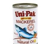 UNIPAK MACKEREL IN TOMATO SAUCE 155G