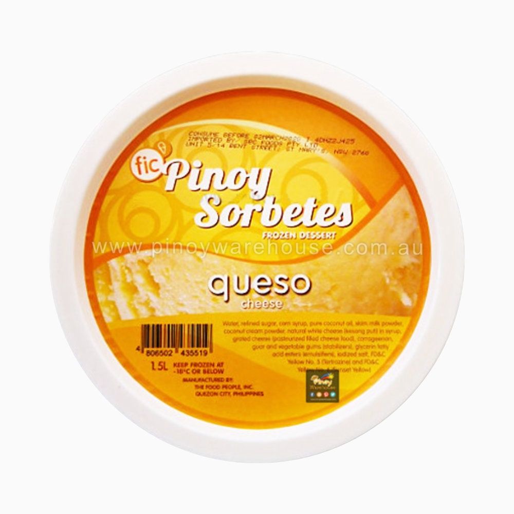 *PINOY SORBETES QUEZO 1.5L