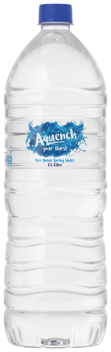 AQUENCH SPRING WATER 1.5L