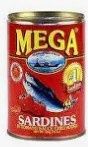 MEGA SARDINES RED 425G