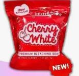 GLOW BRIGHTER CHERRY GLOW (WHITE RED) PREMIUM BLEACHING SOAP 5PCSX 15G