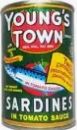 YOUNG'S TOWN SARDINES IN TOMATO SAUCE 155G