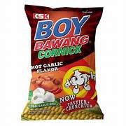*BOY BAWANG CORNICK HOT GARLIC FLAVOUR 90G