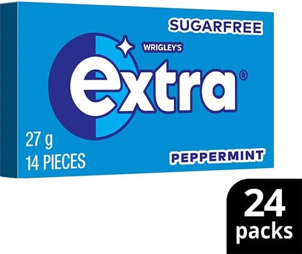 *WRIGLEY BLUE SP/MENT GUM 14X27G
