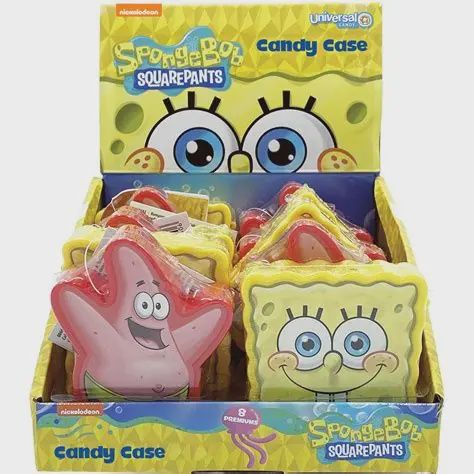 *UNIVERSAL SPONGEBOB ASSRTD CANDY/CASE