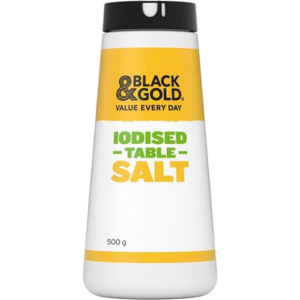 B&amp;G IODISED TABLE SALT 500G