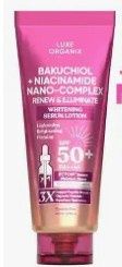 LUXE ORGANIX BAKUCHIOL NIACINAMIDE NANO COMPLEX RENEW AND ILLUMINATE 200 ML