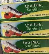 UNIPAK SARDINES IN TOMATO SAUCE IN CLUB CAN 100G