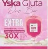 YSKA GLUTA DRIP BAREXTRA WHITENING SOAP 70G W/ POUCH SCRUBBER