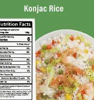 KETO SLIM MO KONJAC DRIED RICE 100G