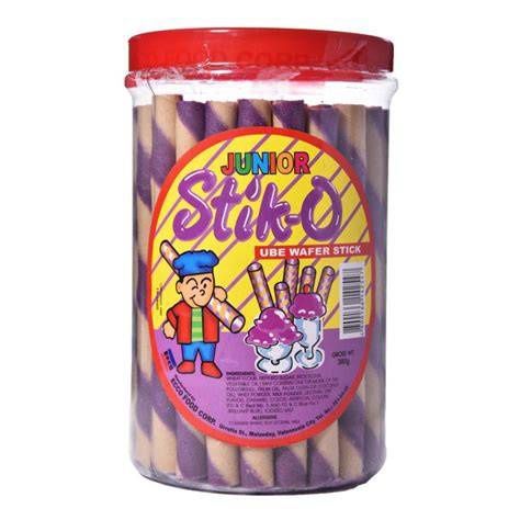 *JUNIOR STIK-O WAFER STICKS UBE 380G