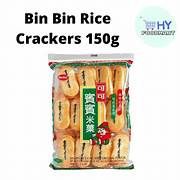 *BINBIN RICE CRACKERS ORIG FLAVOUR 150G