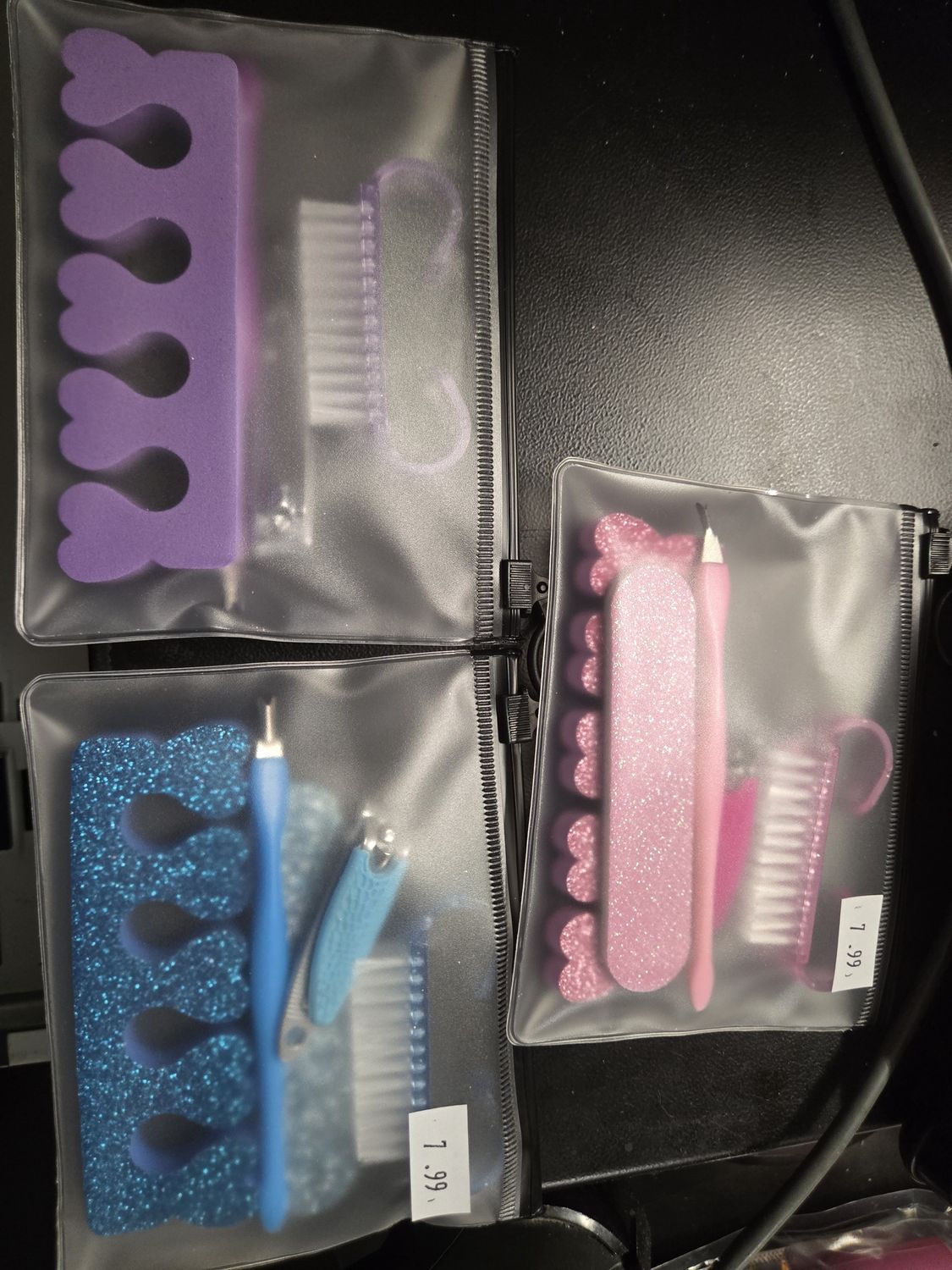 *5-PIECE PEDICURE TOOLS CONVENIENT TRAVEL PK