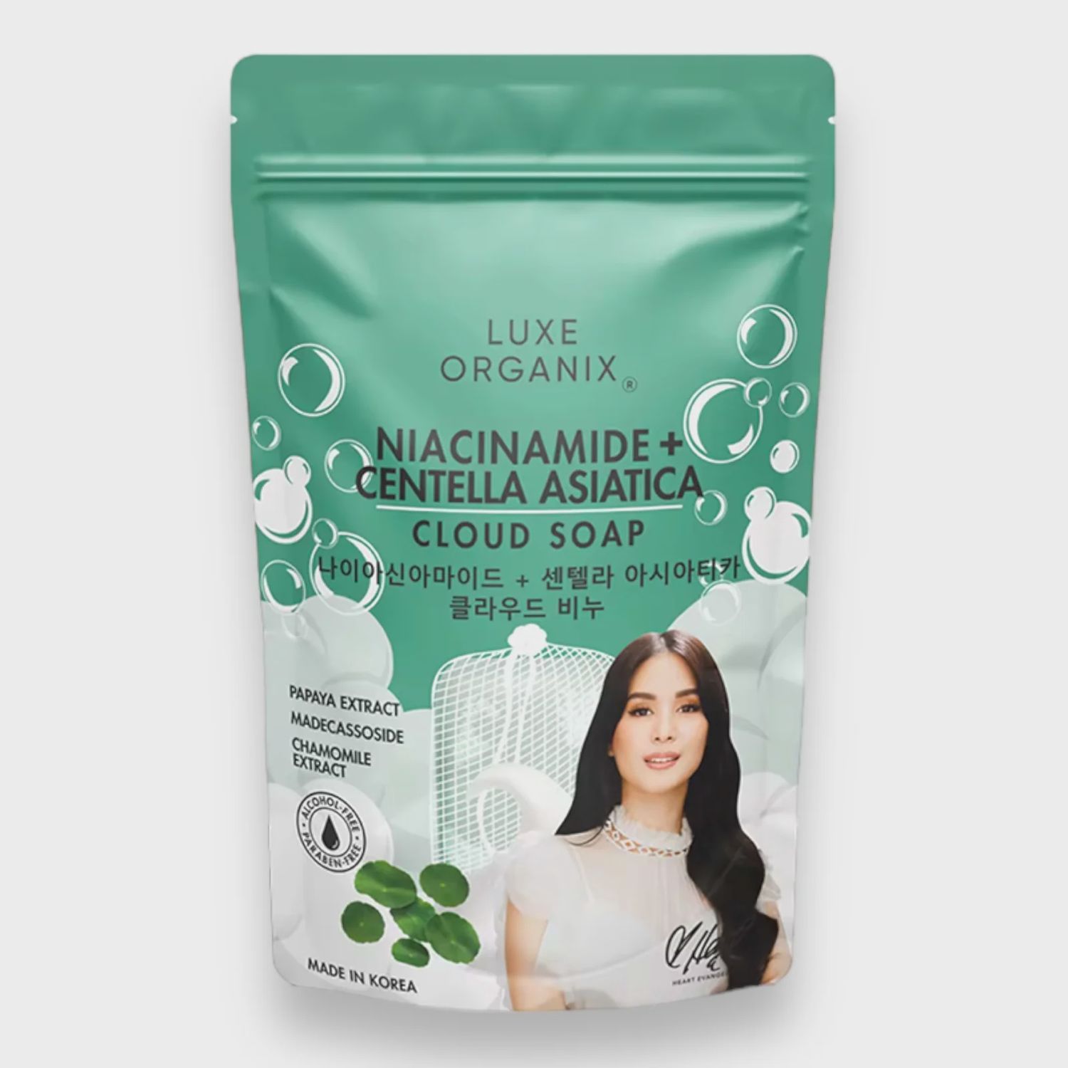 LUXE ORGANIX NIACINAMID+CENTELLA ASIATICA SOAP  180G