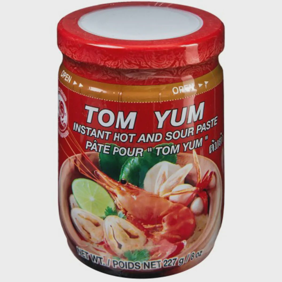 COCK TOM YUM INSTANT HOT AND SOUR PASTE 227G
