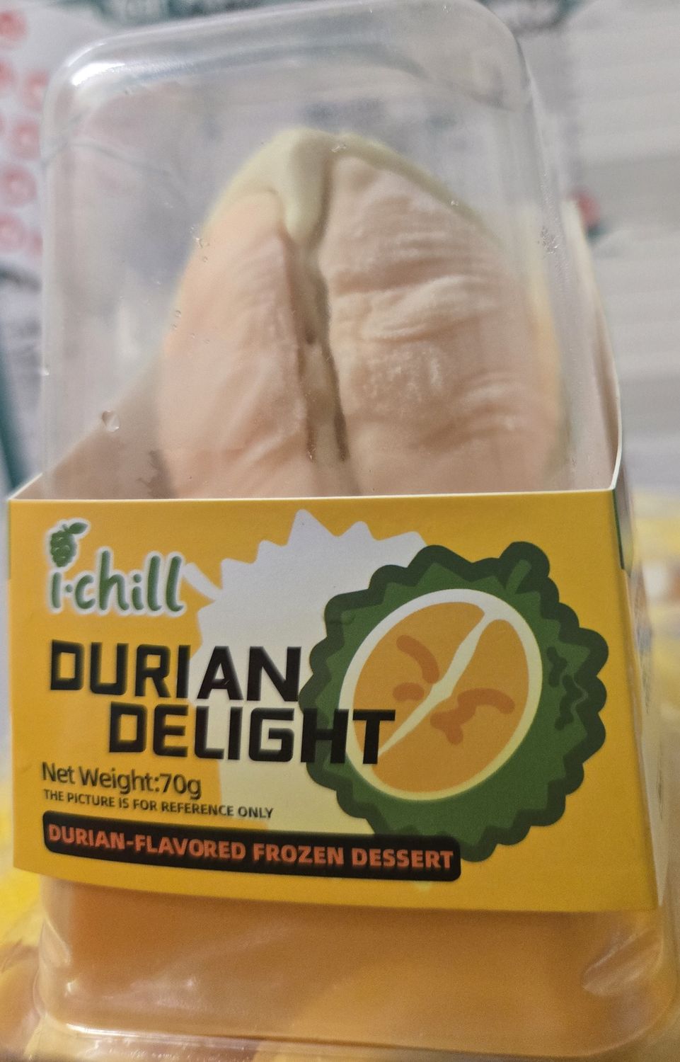 *I CHILL DURIAN DELIGHT I. CREAM 70G