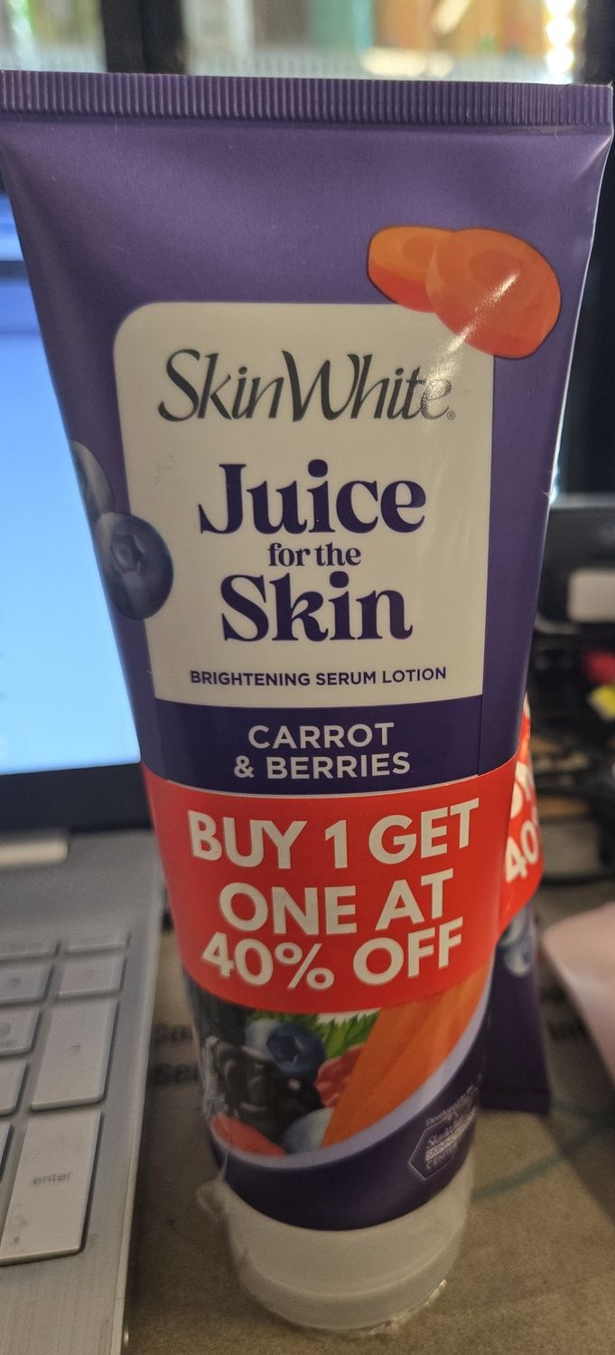 SKINWHITE JUICE FOR SKIN CARROT&amp;BERRIES BUY1TAKE1
