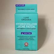 LUXE ORGANIX HYDROCOLLOID ACNE PATCH NIGHT TIME 48 PATCHES