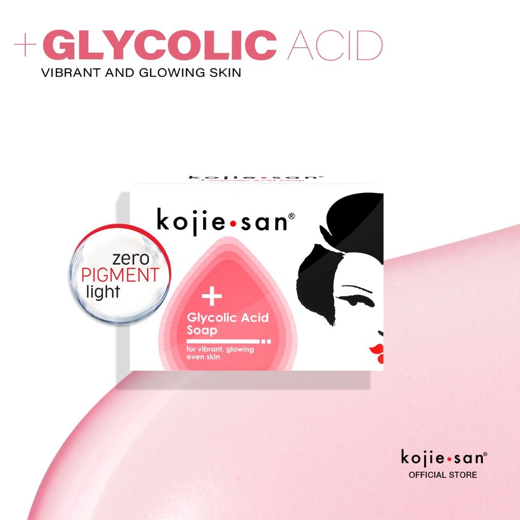KOJIE SAN + GLYCOLIC ACID SOAP 100G