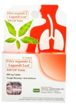 ASCOF FORTE LAGUNDI LEAF 12TAB*600MG