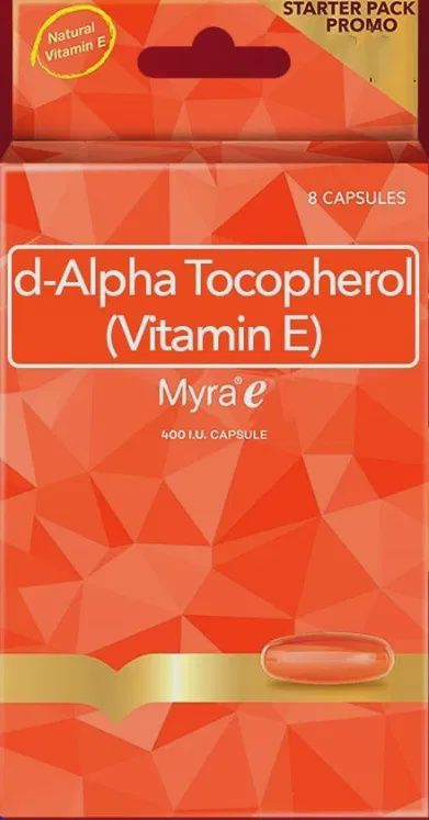 MYRA E VITAMIN E 400I.U 8 CAPSULES