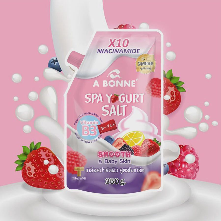 A BONNE SPA YOGURT SALT VIT B3 350G