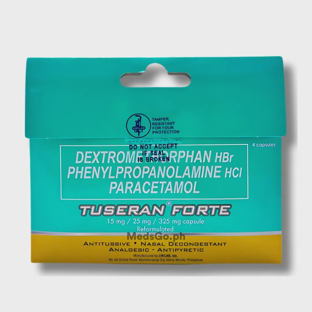 UNILAB TUSERAN FORTE 4 CAPS