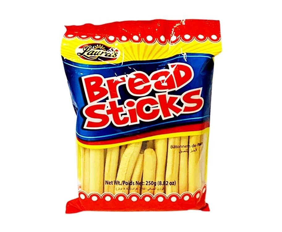 *LAURAS BREAD STIX 250G