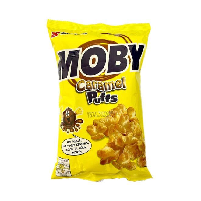 *MOBY CARAMEL PUFFS 60G