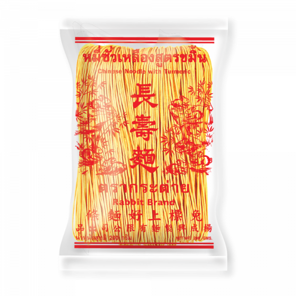RABBIT CHINESE NOODLE WITH TURMER 400G