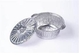 *ALLUMINIUM CONTAINER SMALL CIRCLE