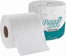 *ANGEL FRESH WHITE TISSUE/TOILET ROLL 1 PACK X 4 ROLLS