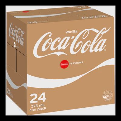 *COCA COLA VANILLA 24*375ML (BOX)