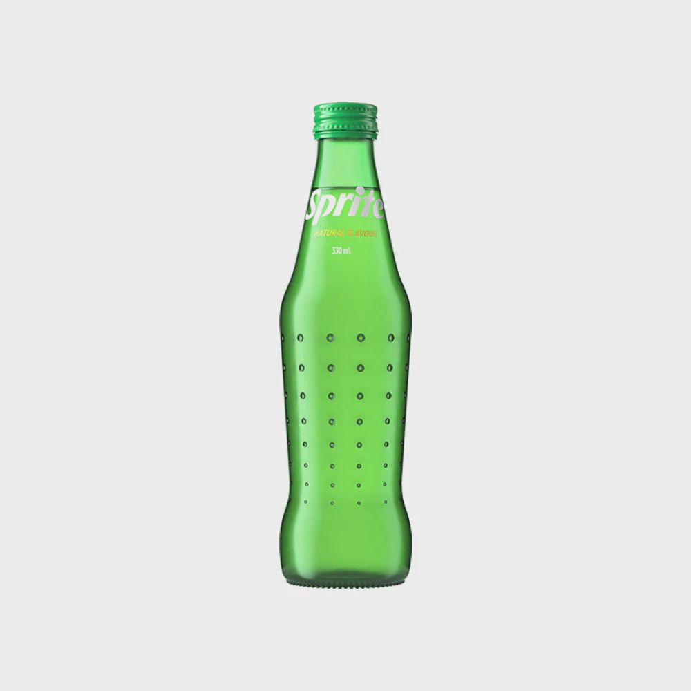 *COCA COLA SPRITE GLASS 330ML