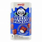 *MEIJI HELLO PANDA COOKIES AND CREAM 50G