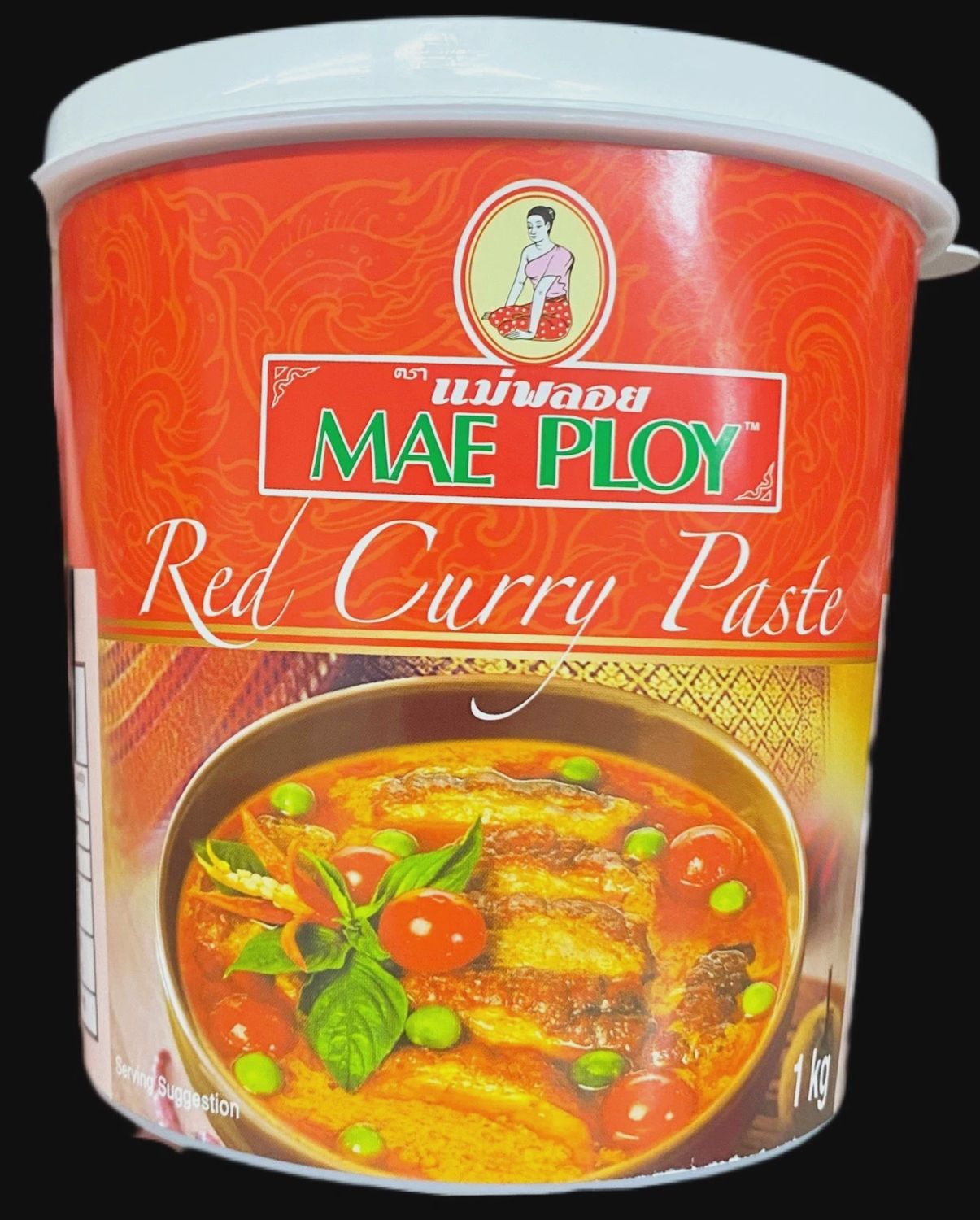 MAE PLOY RED CURRY PASTE 1KG
