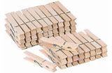 *WOODEN CLOTHES PEG 50PCS
