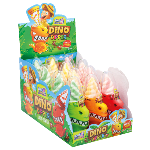 *AIT DINO POP DIPPER CANDY  50G