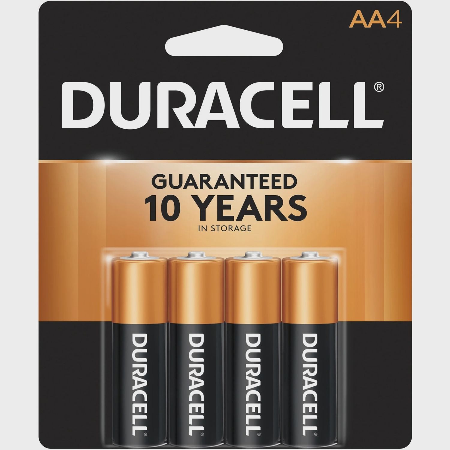 *DURACELL AA 4PCKS