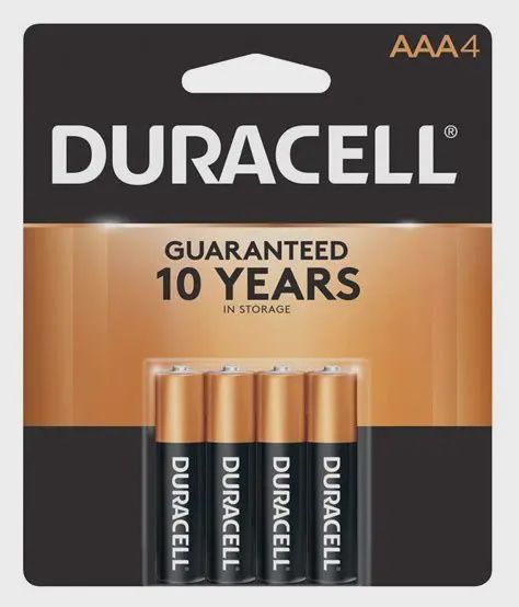 *DURACELL AAA 4PCKS